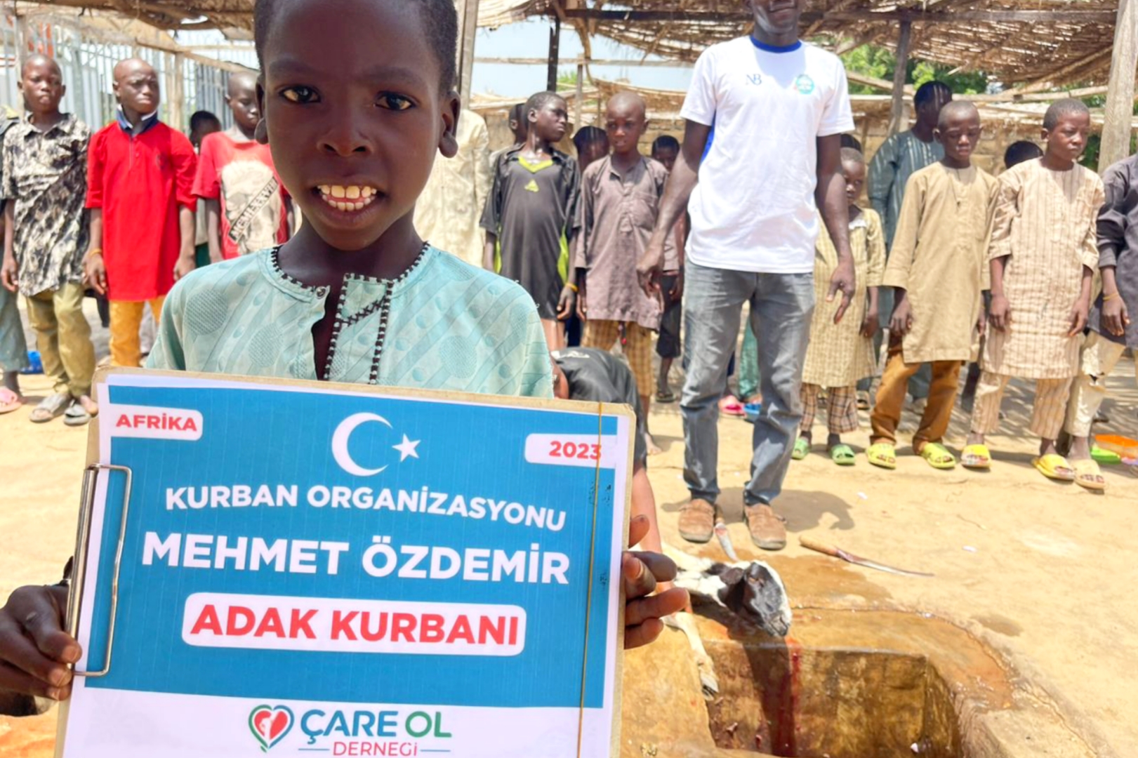 Mehmet Özdemir Adına Adak Kurbanı Kestik