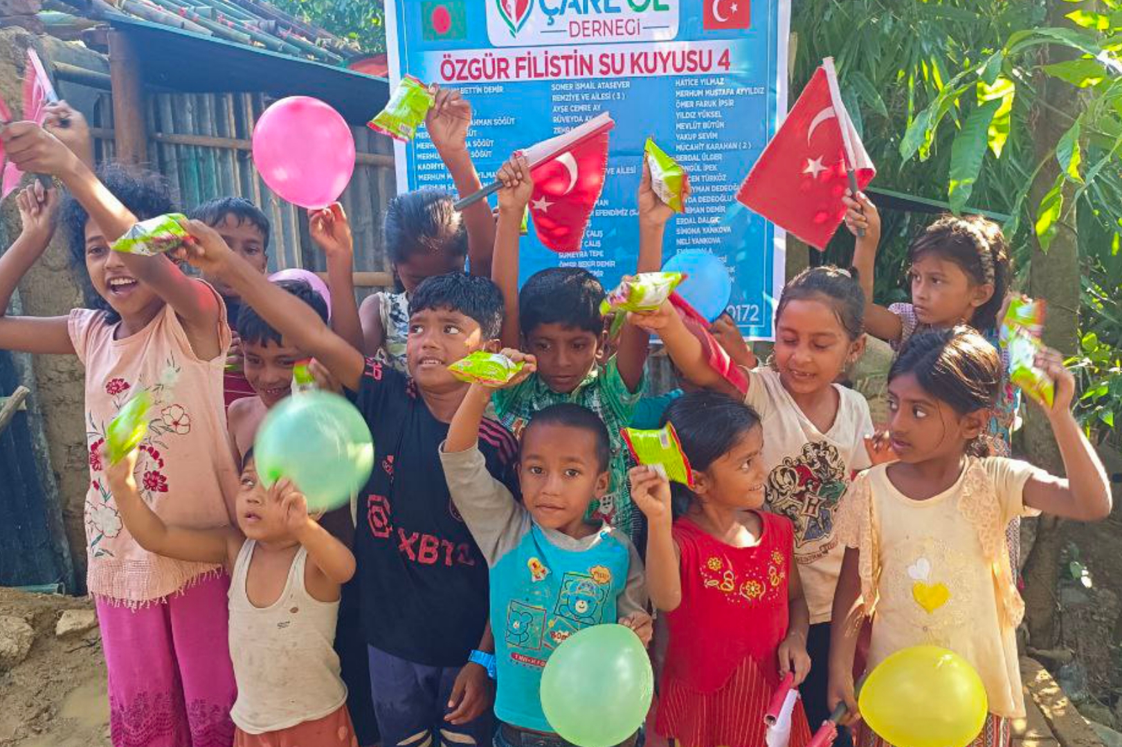 Özgür Filistin 4 Su Kuyusu Açıldı