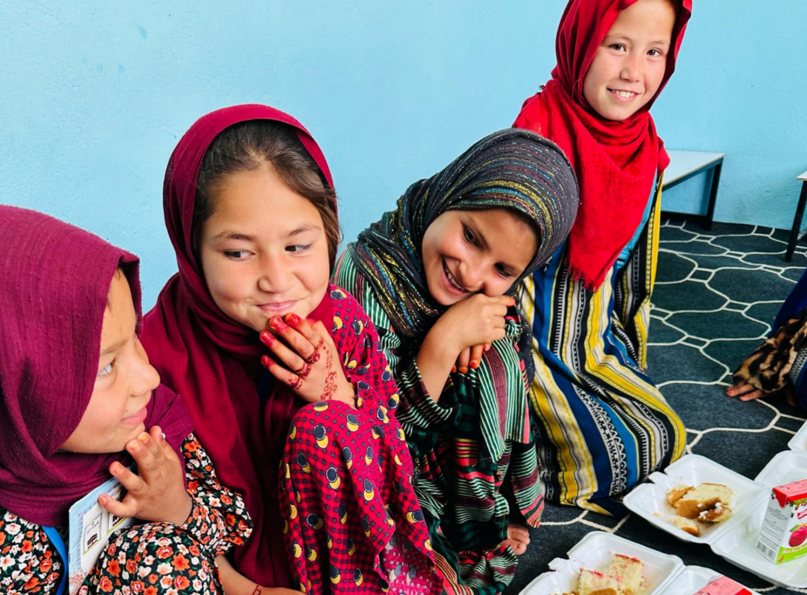 Afganistan'da doğum günü kutladık!