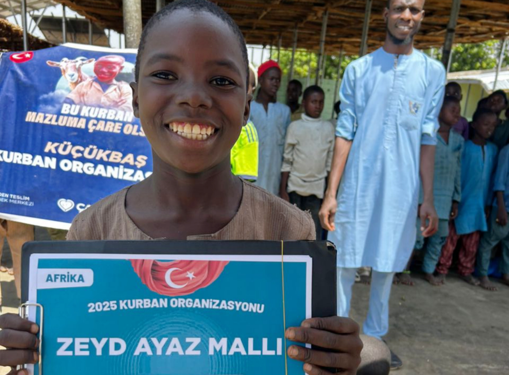 Zeyd Ayaz Mallı Adına Akika Kurbanı Kestik