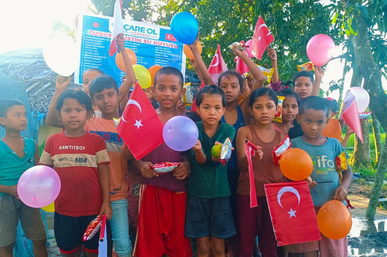 Özgür Filistin Su Kuyusu Açıldı