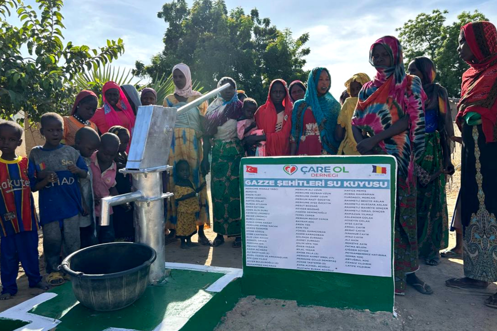 Gazze Şehitleri Su Kuyusu Açıldı