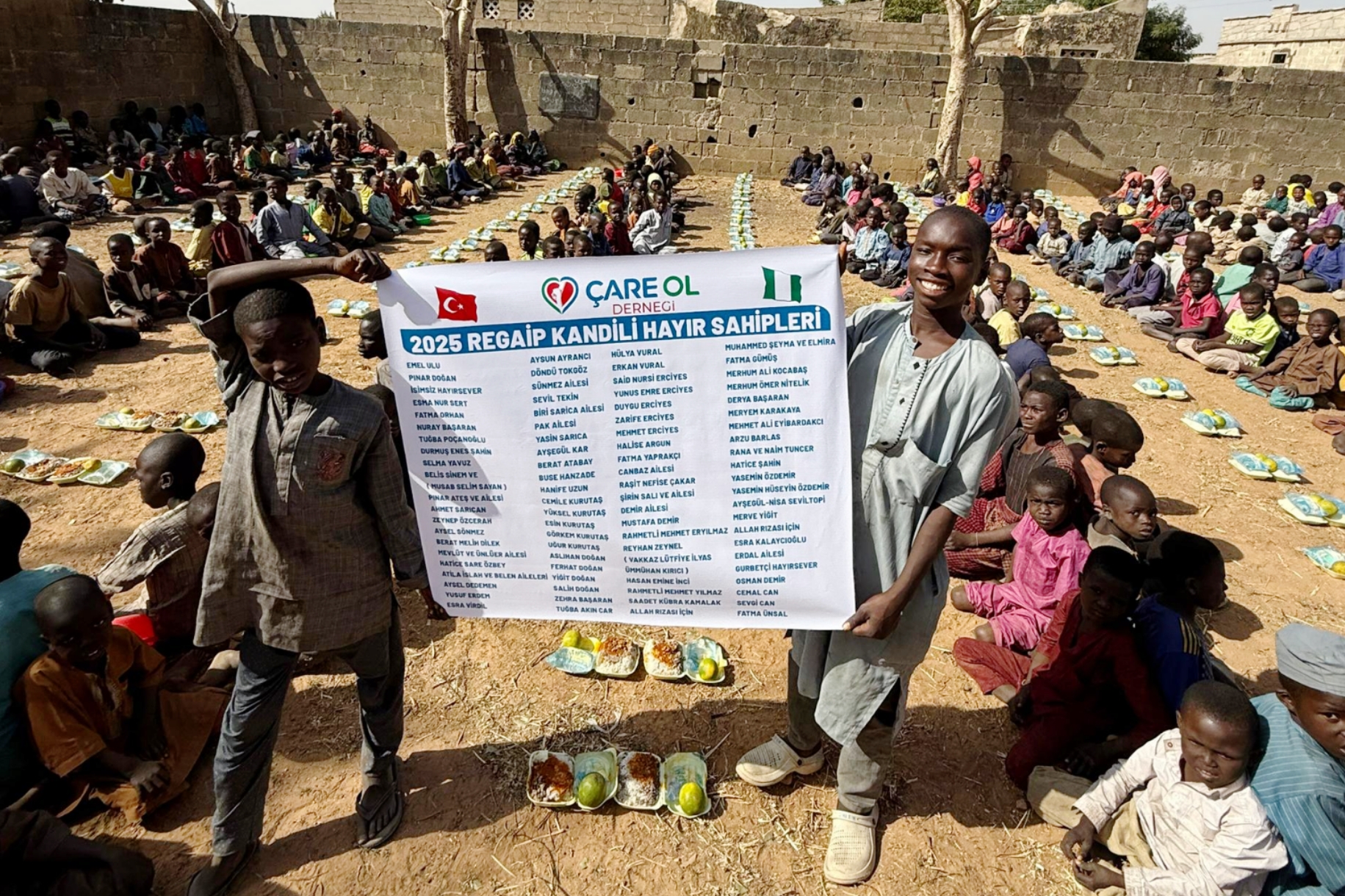 Regaip Kandili Ruhunu Afrika'ya Yaydık!